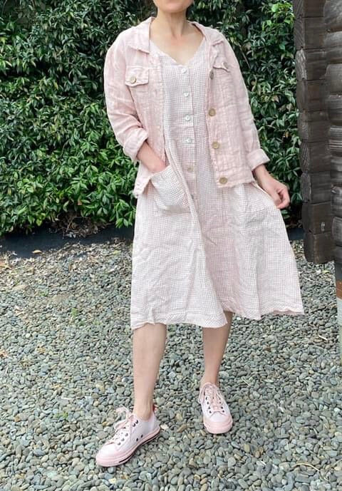 Italian Province Perenna Linen Jacket