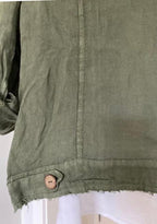 Italian Province Perenna Linen Jacket