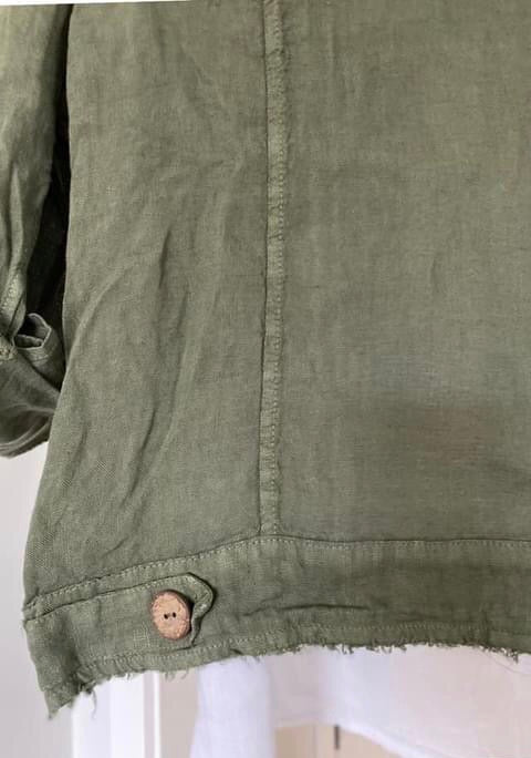 Italian Province Perenna Linen Jacket