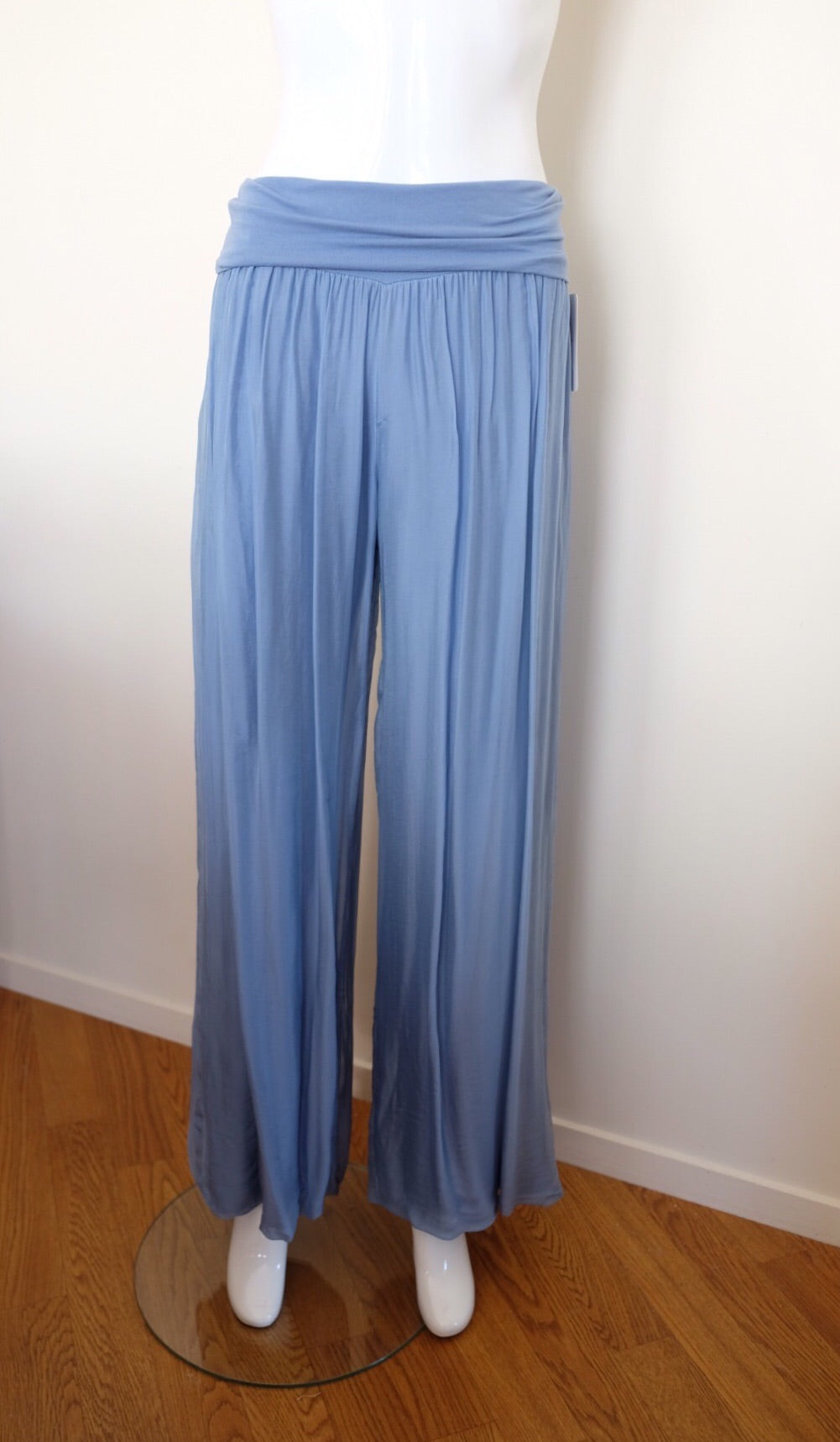 Made In Italy Odette Silk Pants