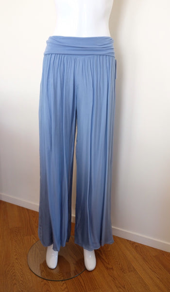 Made In Italy Odette Silk Pants