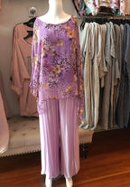 Made In Italy Odette Silk Pants