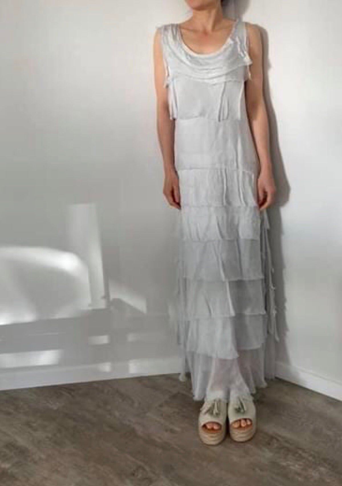 Made In Italy Elisa Silk Dress