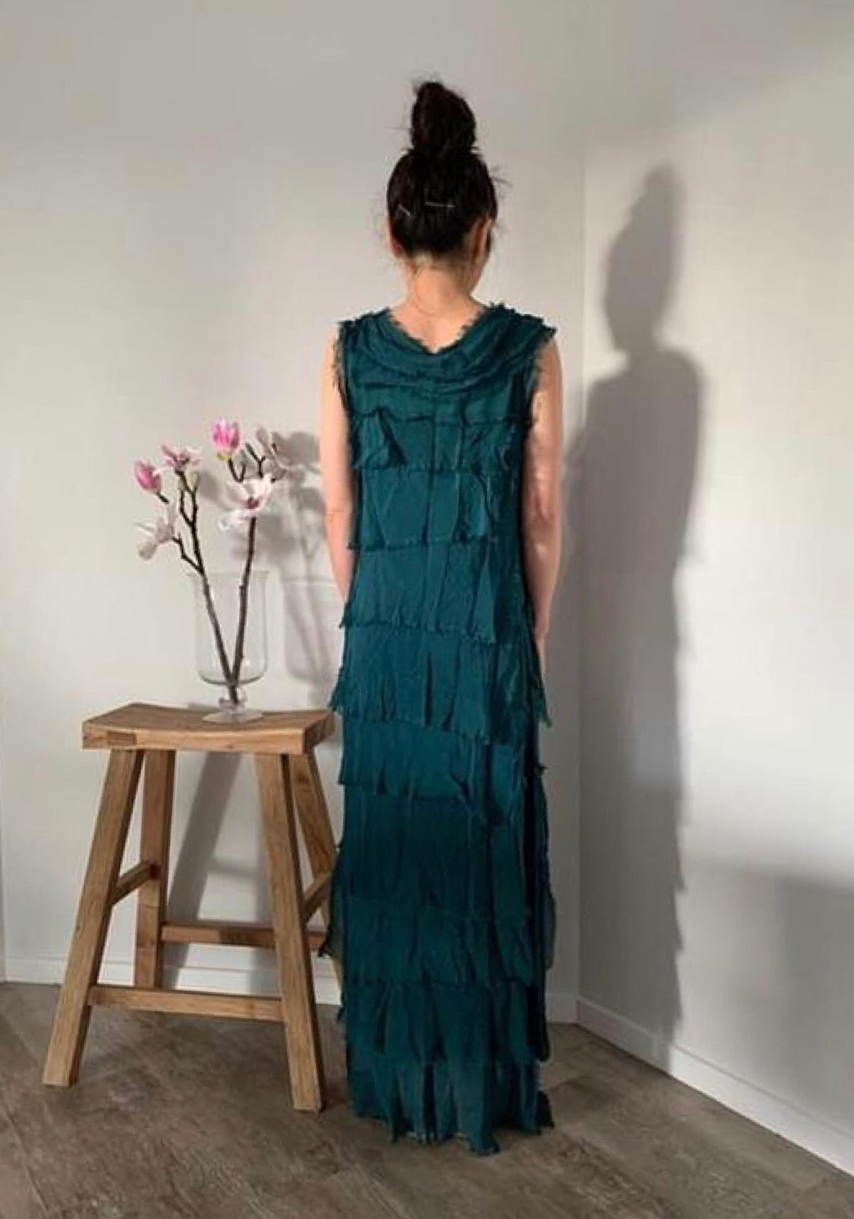 Made In Italy Elisa Silk Dress