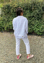 Italian Province Perenna Linen Jacket