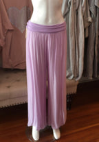 Made In Italy Odette Silk Pants