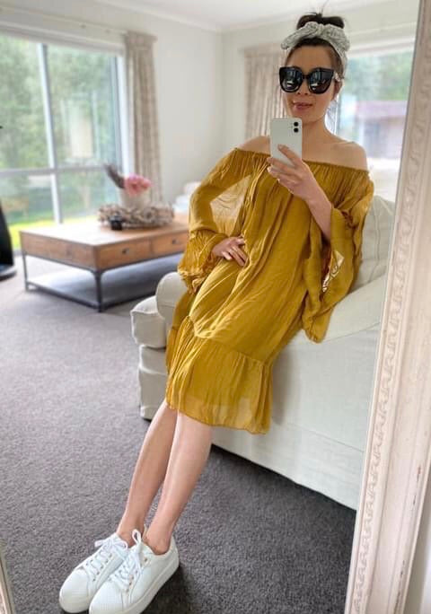 Made In Italy Tara Bella Silk Tunic/Dress