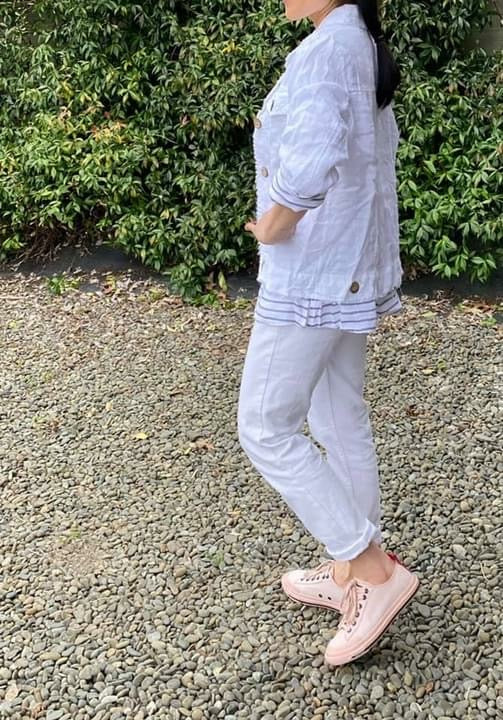 Italian Province Perenna Linen Jacket