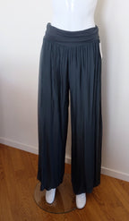 Made In Italy Odette Silk Pants